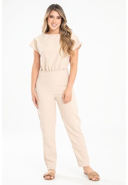 Enterizo Largo Knickher Beige Ragged Pf31530194