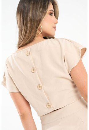 Enterizo Largo Knickher Beige Ragged Pf31530194