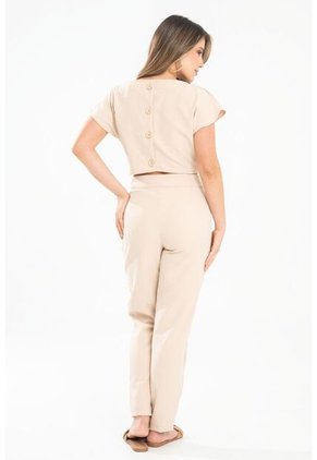 Enterizo Largo Knickher Beige Ragged Pf31530194