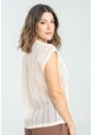 Blusa Tejida Maxy Beige Ragged Pf11112766 de Ragged