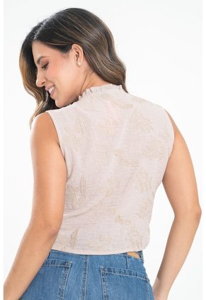 Blusa Marroqui Beige Ragged Pf31113582