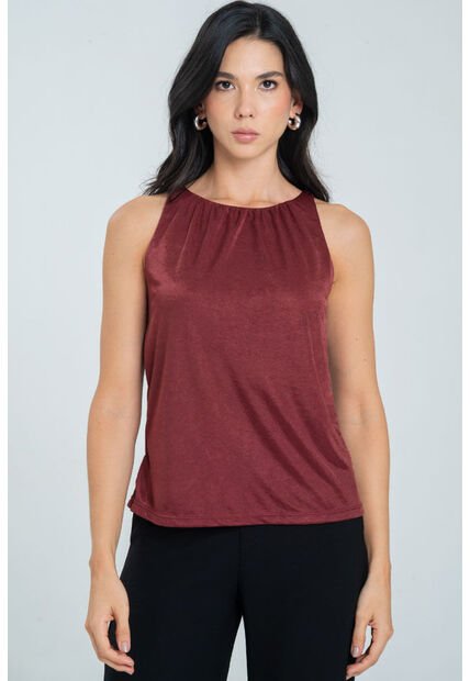 Blusa Astral Rojo Ragged Pf12110858