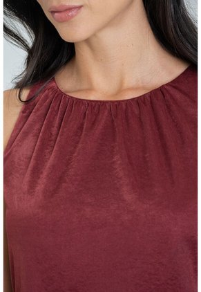 Blusa Astral Rojo Ragged Pf12110858