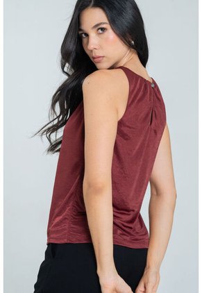 Blusa Astral Rojo Ragged Pf12110858