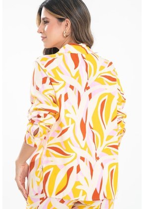 Camisa Europa Amarillo Ragged Pf31113570