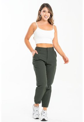 Pantalon Tobillero Grace Verde Ragged Pf32310465