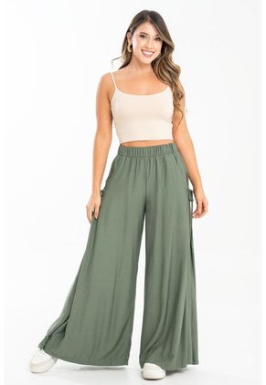 Pantalon Dhunes Verde Ragged Pf31310698