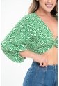 Blusa Casey Verde Ragged Pf31113518 de Ragged