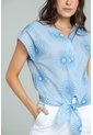 Blusa Sunny Azul Ragged Pf11113200 de Ragged
