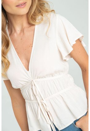 Blusa Molly Blanco Ragged Pf11112775