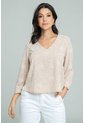 Blusa Whren Beige Ragged Pf11113205 de Ragged