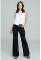Pantalon Flare Concord Negro Ragged Pf11310944 de Ragged
