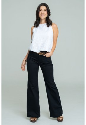 Pantalon Flare Concord Negro Ragged Pf11310944
