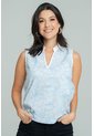 Blusa Jeral Azul Ragged Pf11113209 de Ragged