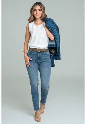 Jeans Skinny Atlanta Azul Ragged Pf21350088