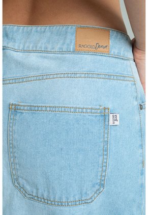Falda Baltimore Azul Ragged Pf21320023