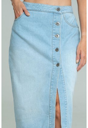 Falda Baltimore Azul Ragged Pf21320023