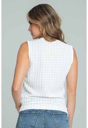 Blusa Telem Blanco Ragged Pf11113191