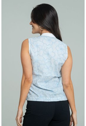 Blusa Jeral Azul Ragged Pf11113209