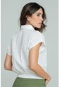 Blusa Italy Blanco Ragged Pf11113203 de Ragged