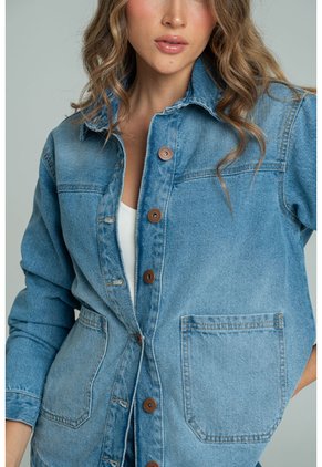 Chaqueta American Azul Ragged Pf21130025