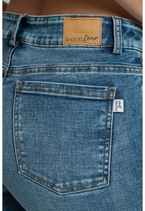 Jeans Skinny Atlanta Azul Ragged Pf21350088