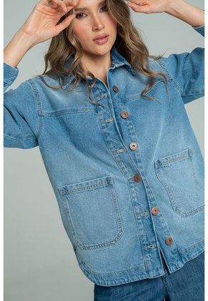 Chaqueta American Azul Ragged Pf21130025
