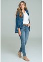 Jeans Skinny Atlanta Azul Ragged Pf21350088 de Ragged