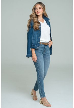 Jeans Skinny Atlanta Azul Ragged Pf21350088