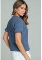Blusa Sicilia Azul Ragged Pf11113162 de Ragged