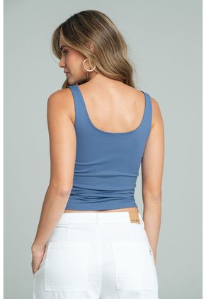 Top Phia Azul Ragged Pf13120860