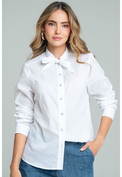 Camisa Selesthia Blanco Ragged Pf12110890