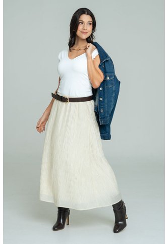 Falda Victoria Blanco Ragged Pf12320192 Ragged