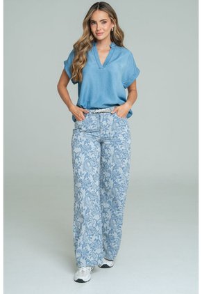 Pantalon Austin Azul Ragged Pf21310058