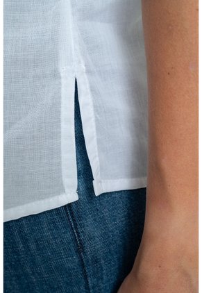Camisa Selesthia Blanco Ragged Pf12110890