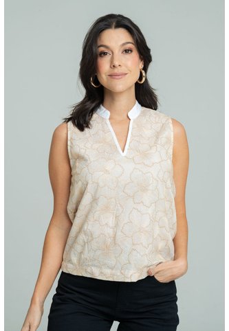 Blusa Jeral Beige Ragged Pf11113209 Ragged