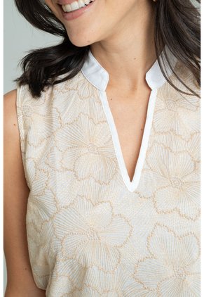 Blusa Jeral Beige Ragged Pf11113209