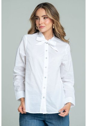 Camisa Selesthia Blanco Ragged Pf12110890