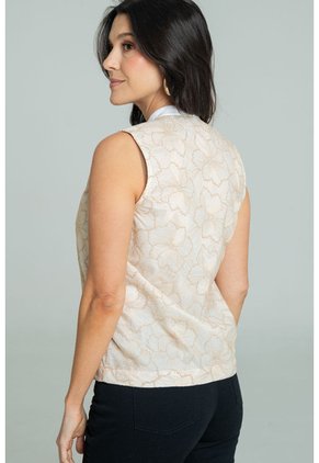 Blusa Jeral Beige Ragged Pf11113209