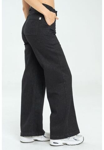 Jeans Lurex Black Negro Ragged Pf21350039 Ragged