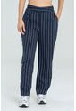 Pantalon Recto Rayas Azul Ragged Pf31310676 de Ragged