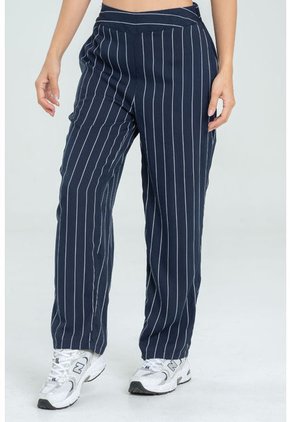 Pantalon Recto Rayas Azul Ragged Pf31310676