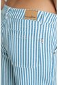 Jeans Barrel Rayas Azul Ragged Pf21350102 de Ragged