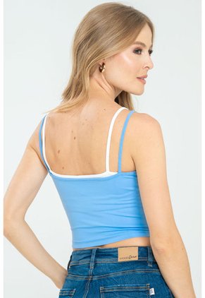 Top Doble Ronny Azul Ragged Pf13120796