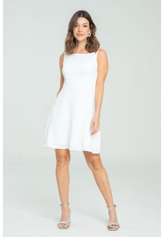 Vestido Glowy Blanco Ragged Pf11511347 Ragged