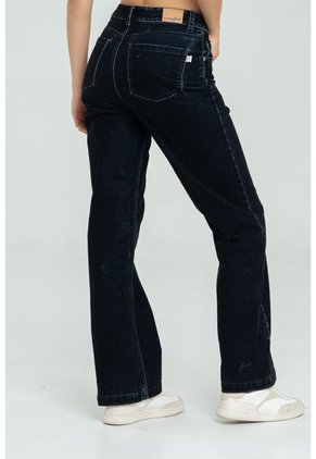 Jeans Straight Velvet Azul Ragged Pf21350040