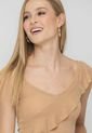 Blusa Marbella Beige Ragged Pf12120228 de Ragged