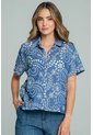 Camisa Ojalillo Azul Ragged Pf21110026 de Ragged