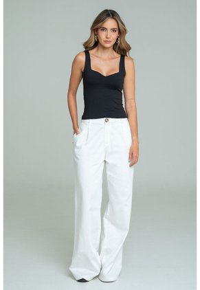 Top Phia Negro Ragged Pf13120860