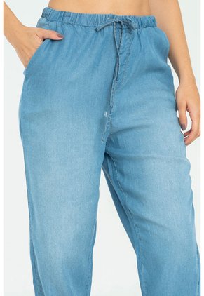 Pantalon Harem Azul Ragged Pf21310034